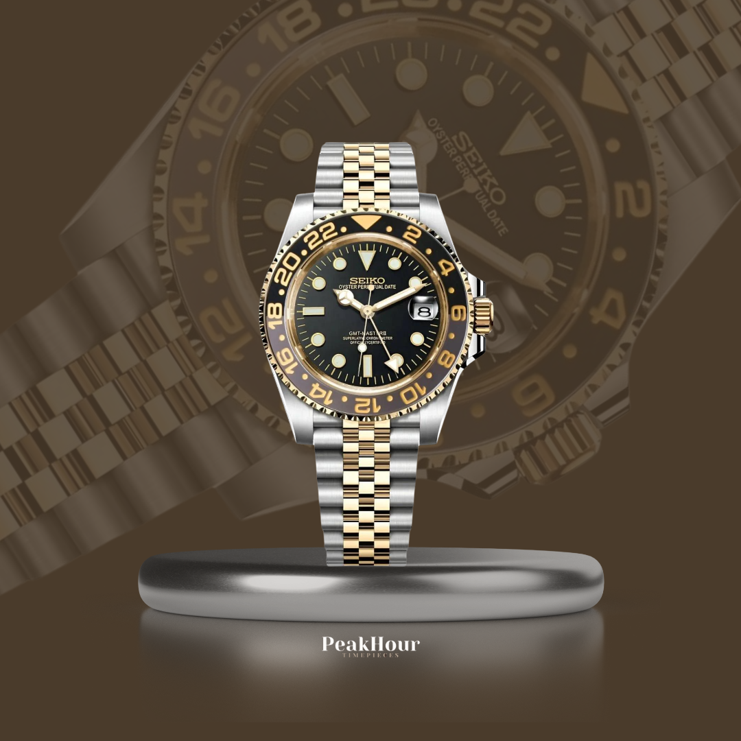 GMT Two-Tone Silver & Gold
