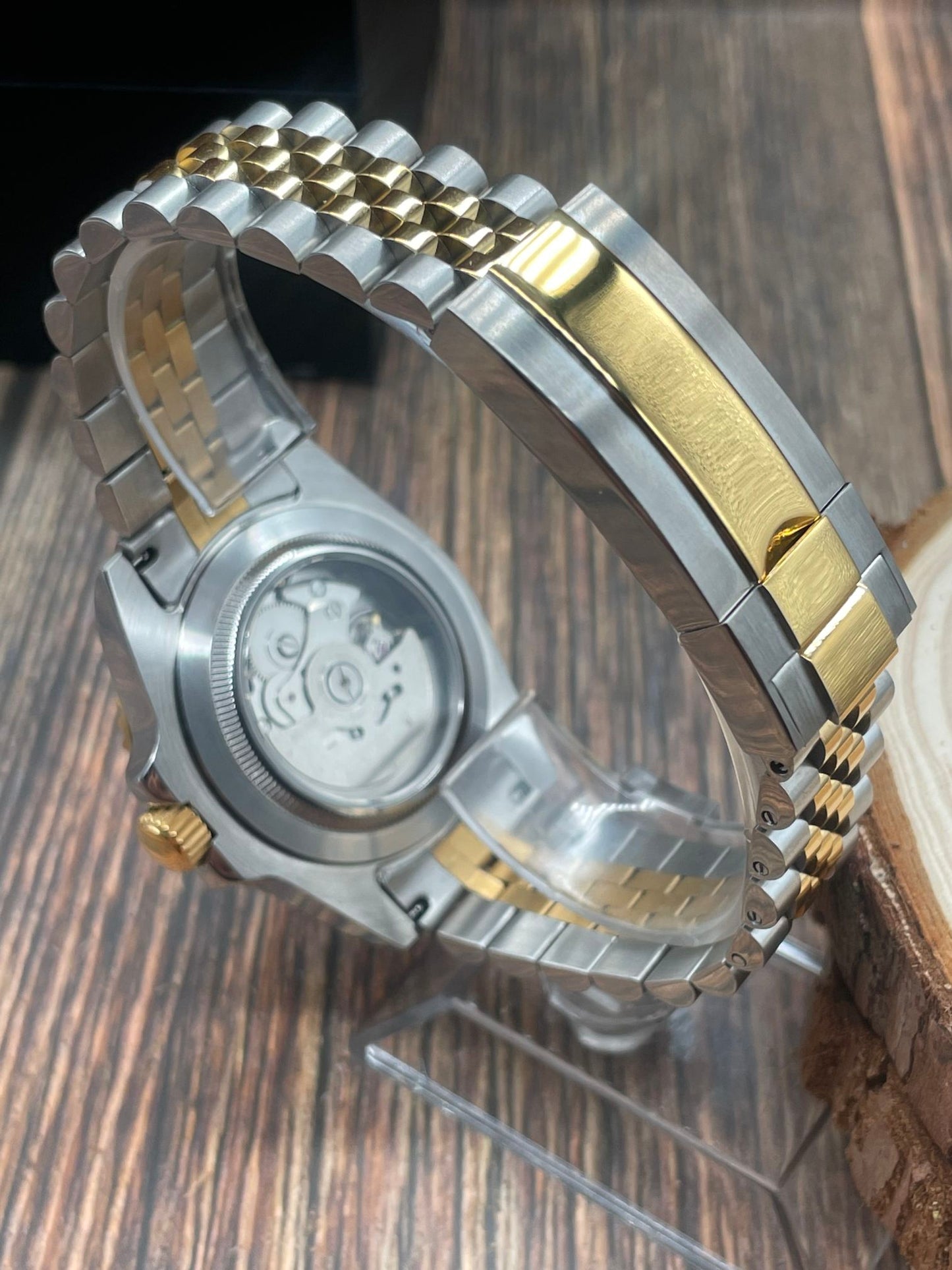 GMT Two-Tone Silver & Gold