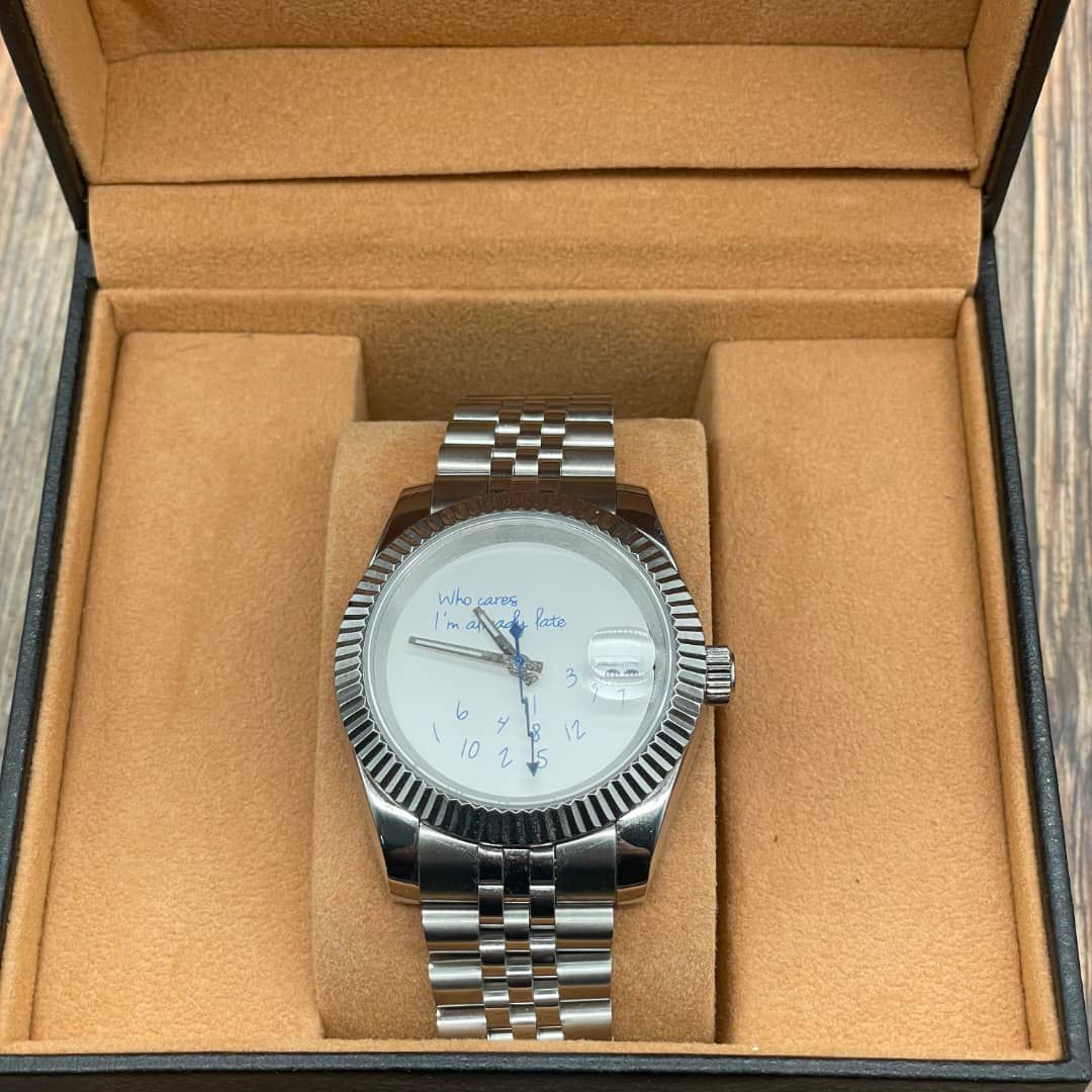 Datejust Who Cares I'm Already Late