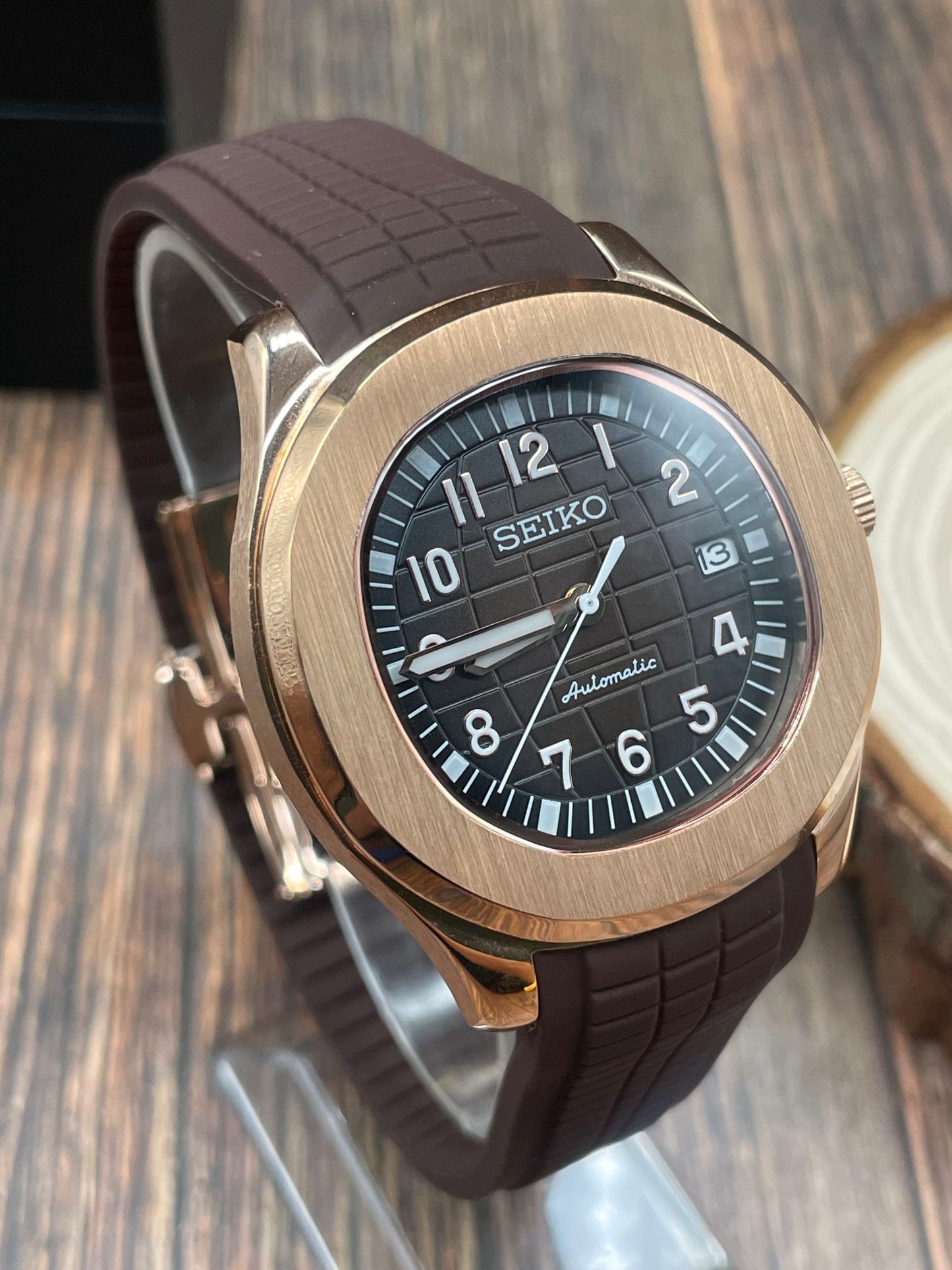 Aquanaut Rose Gold Brown