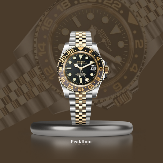 GMT Two-Tone Silver & Gold