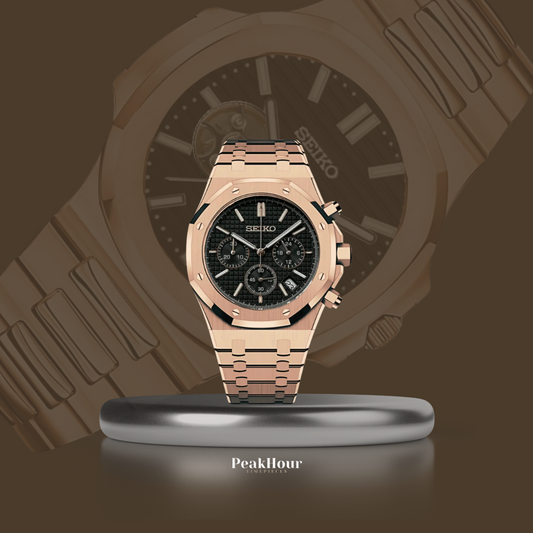 Royal Oak Chrono Rose Gold & Black