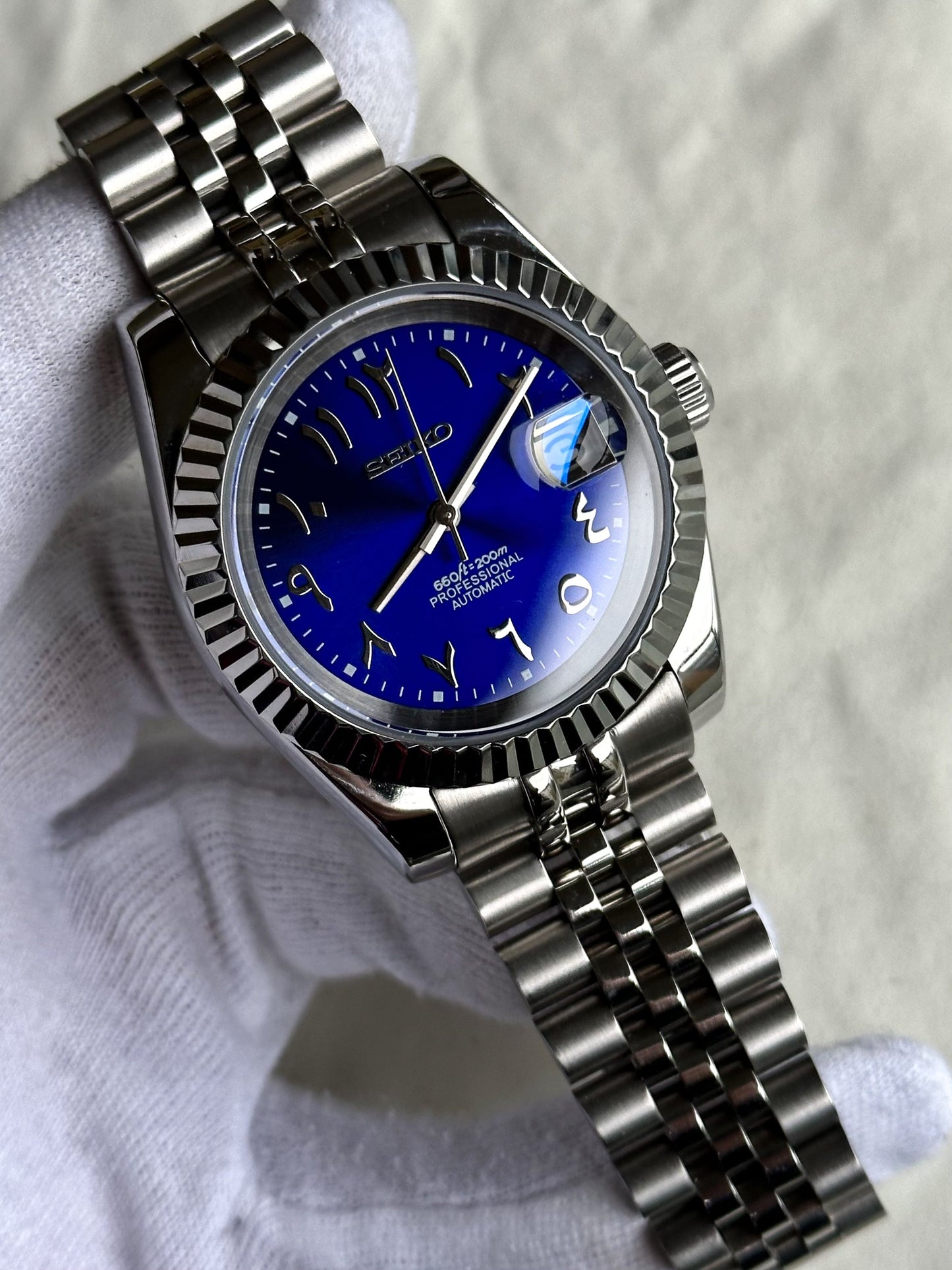 Datejust Arabic Dark Blue