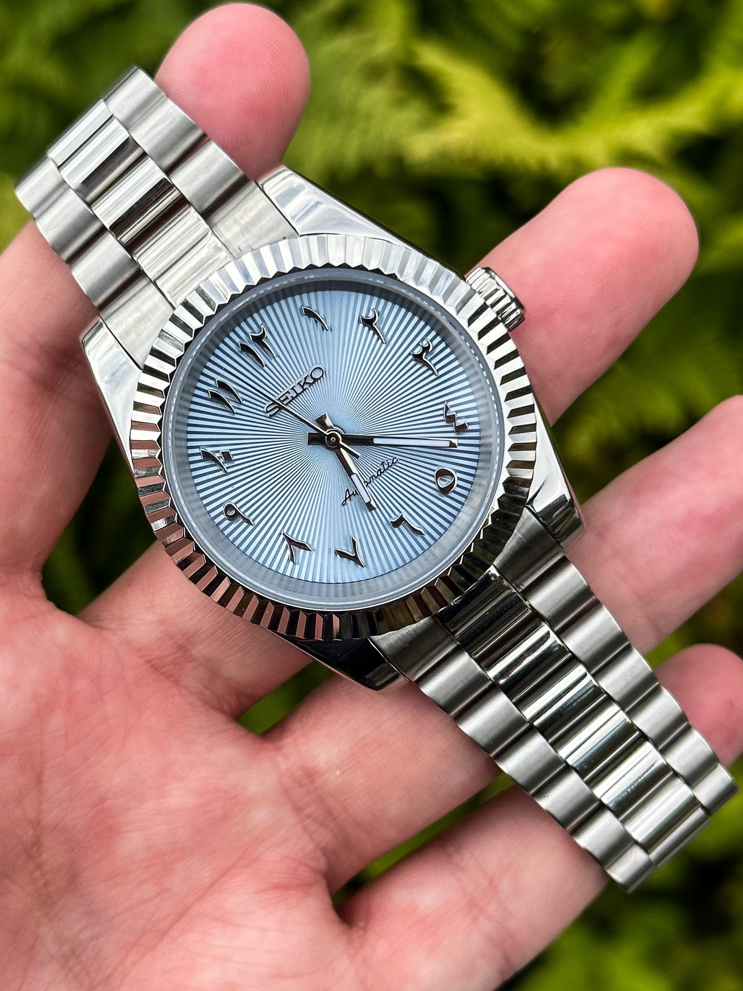 Datejust Arabic Light Blue