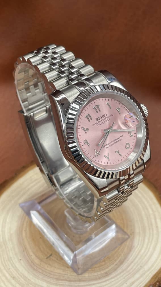 Datejust Arabic Pink