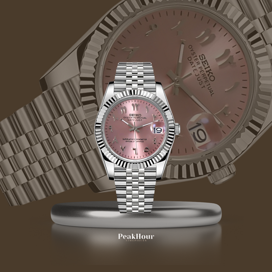 Datejust Arabic Pink