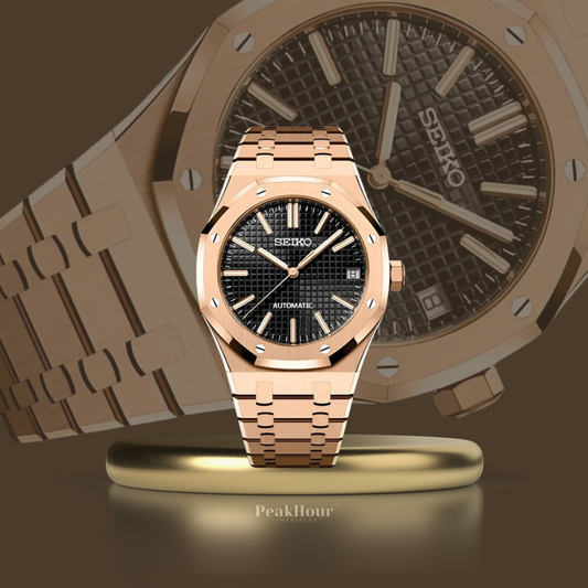 Royal Oak Rose Gold Black