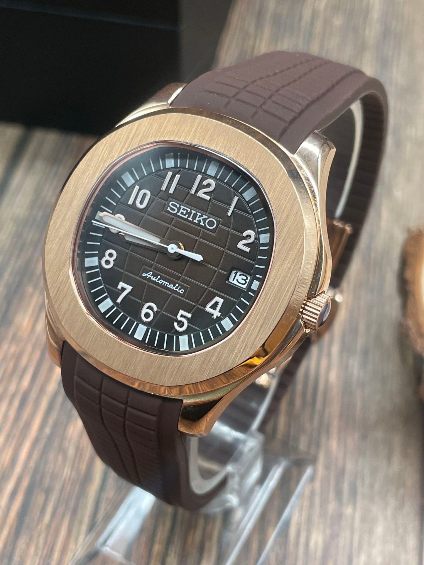 Aquanaut Rose Gold Brown